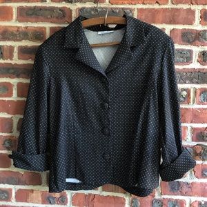 Polka Dot Blazer